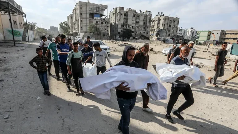 مجزرة بحق المجوّعين في خانيونس وغارات إسرائيلية مكثفة على القطاع