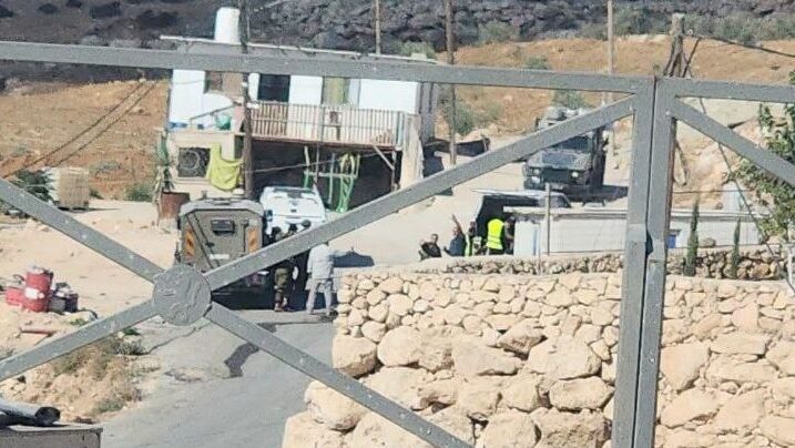 الاحتلال يردم 7 ينابيع مياه في بلدة الظاهرية جنوب الخليل