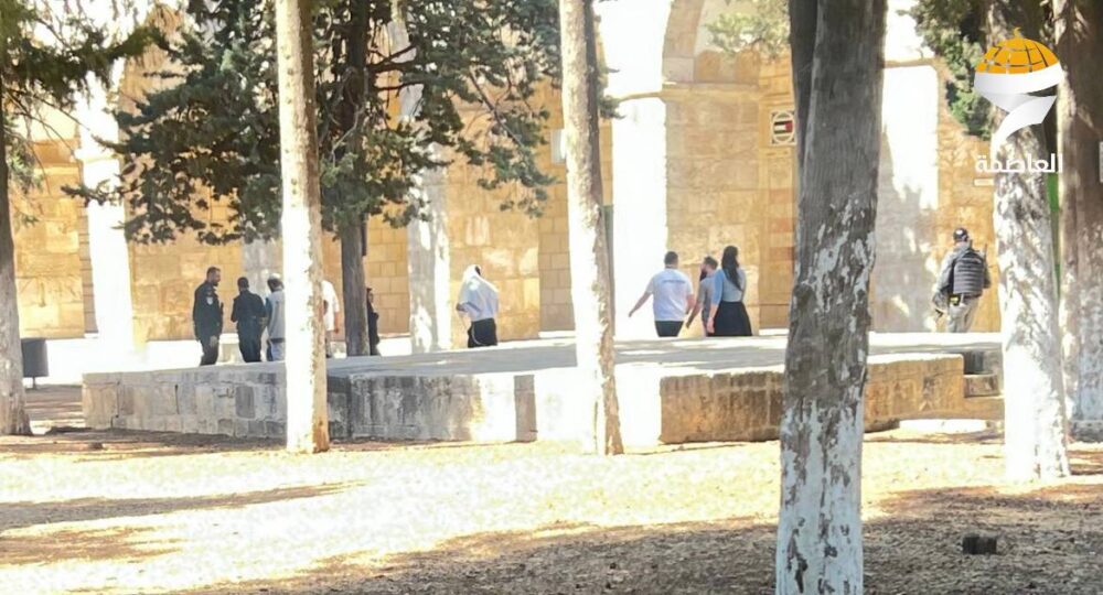 مستوطنون يقتحمون المسجد الأقصى المبارك