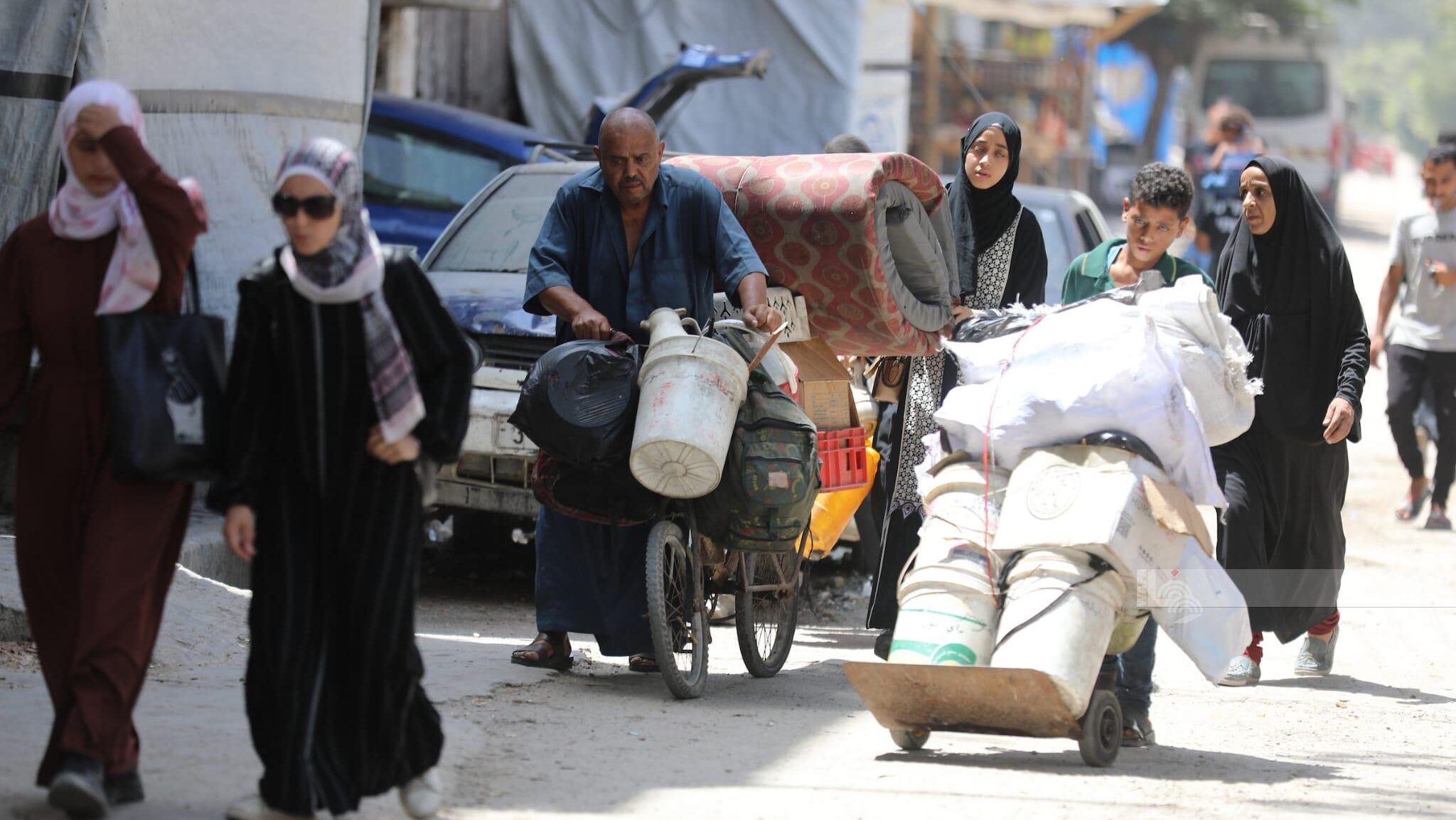 الأمم المتحدة: عدد النازحين في غزة منذ آذار بلغ أكثر من 796 ألف شخص