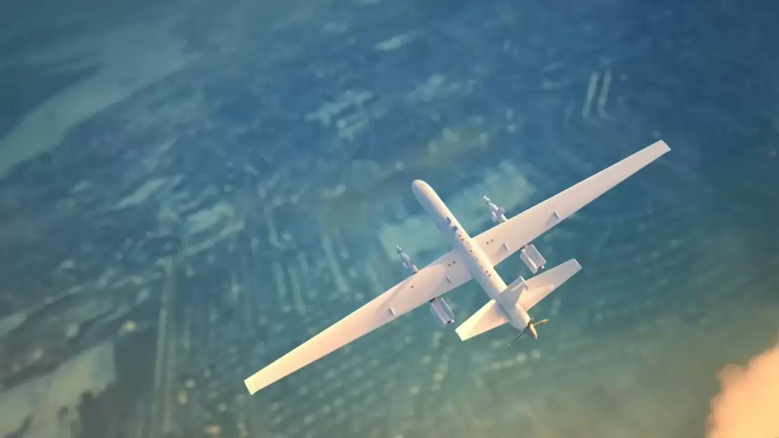 مسيرة يمنية تحلق في سماء فلسطين المحتلة بعد فشل اعتراضها لمدة 10 دقائق