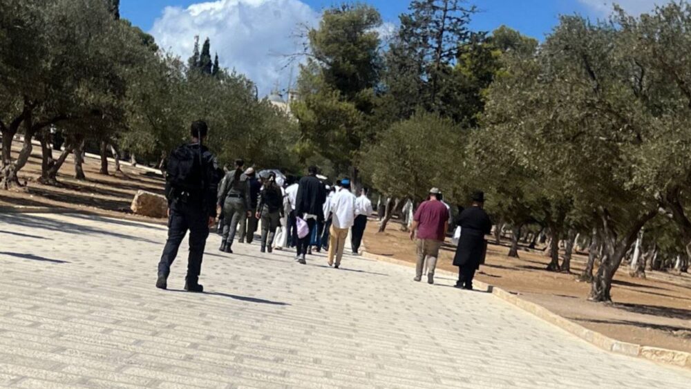 مستوطنون يقتحمون المسجد الأقصى ويؤدون صلوات تلمودية