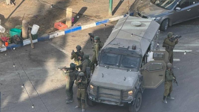 الاحتلال يقتحم ترسلة جنوب جنين برفقة جرافة عسكرية