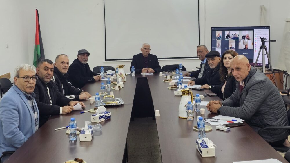 الأمانة العامة للاتحاد العام لعمال فلسطين تعقد اجتماعها الدوري التاسع