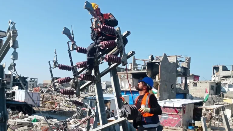 بالأرقام .. تعرف على حجم الدمار بقطاع الكهرباء في غزة