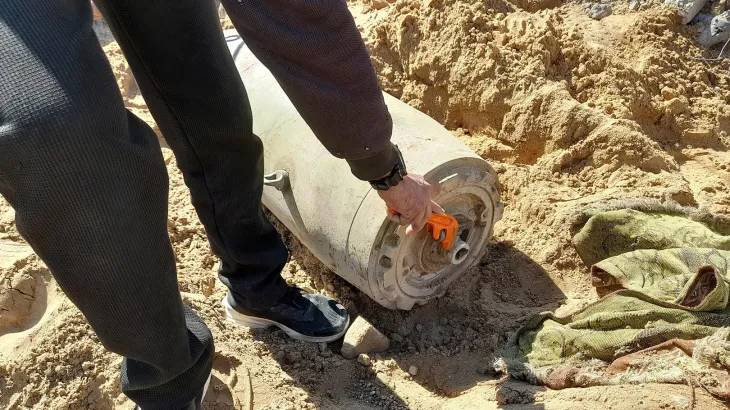 الدفاع المدني: 70 ألف طن من المتفجرات بغزة تشكل تهديدا كبيرا للسكان