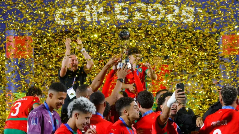 المغرب يتوج بكأس العالم للشباب لأول مرة في تاريخه