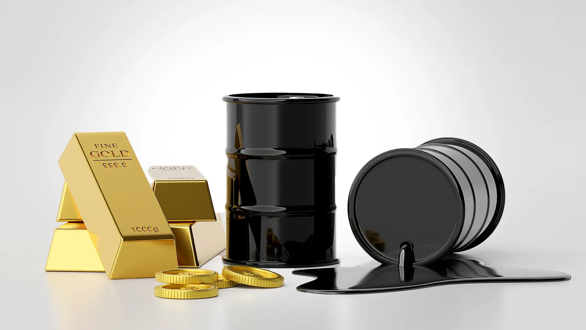 انخفاض أسعار النفط واستقرار الذهب عالمياً