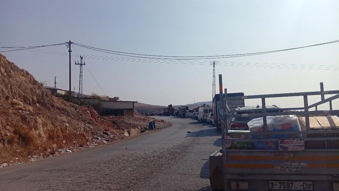 حاجز الحمرا جنوب شرق طوباس