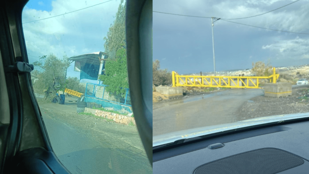 مستوطنون يهاجمون مركبات المواطنين في بلعين غرب رام الله