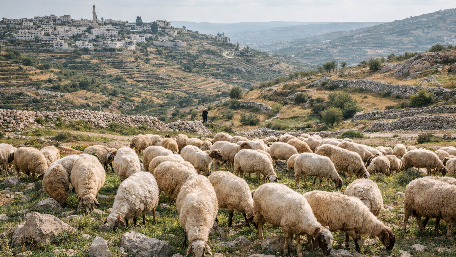 الثروة الحيوانية في الضفة تحت الضغط: أعداد الأغنام تتهاوى والأسعار تشتعل