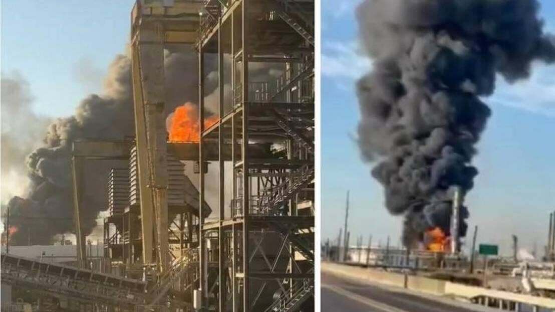 هجمات أمريكية‑إسرائيلية على منشآت طاقة في أصفهان وخرمشهر وانفجار مجهول بمصفاة نفط في تكساس