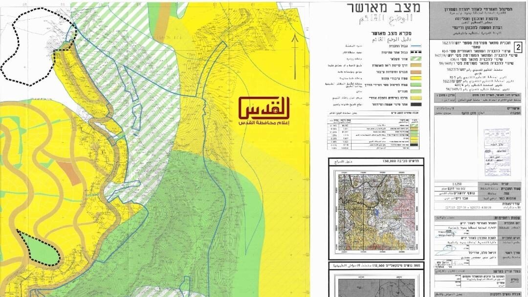محافظة القدس: مخطط "حي شامي" الاستيطاني أداة لتهجير البدو واستكمال مشروع (E1)