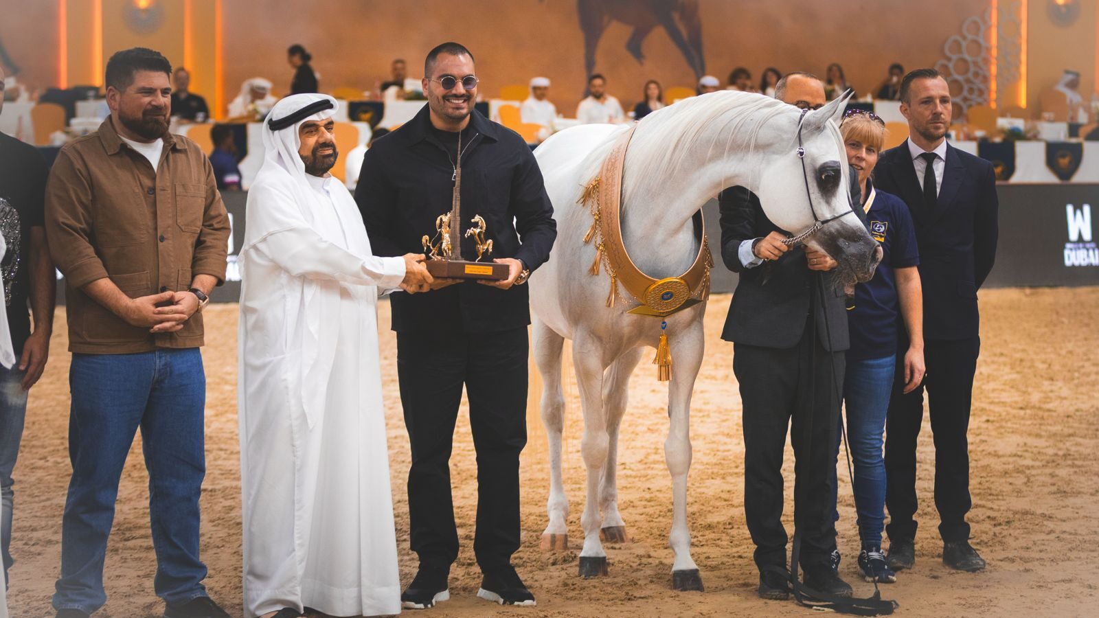 الخيول الفلسطينية تحقق إنجازًا رياضيًا في بطولة دبي الدولية للجواد العربي 2026