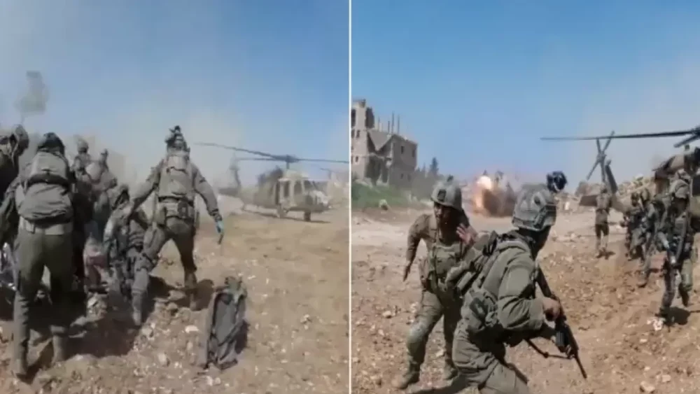 إصابة جنديين إسرائيليين أحدهما بحالة خطيرة بسقوط مسيرة انتحارية جنوب لبنان