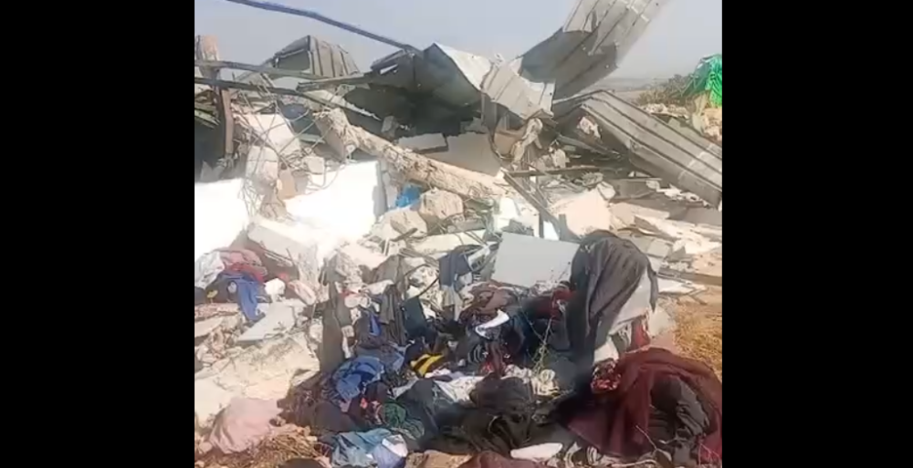 الاحتلال يهدم عزبة في رنتيس غرب رام الله