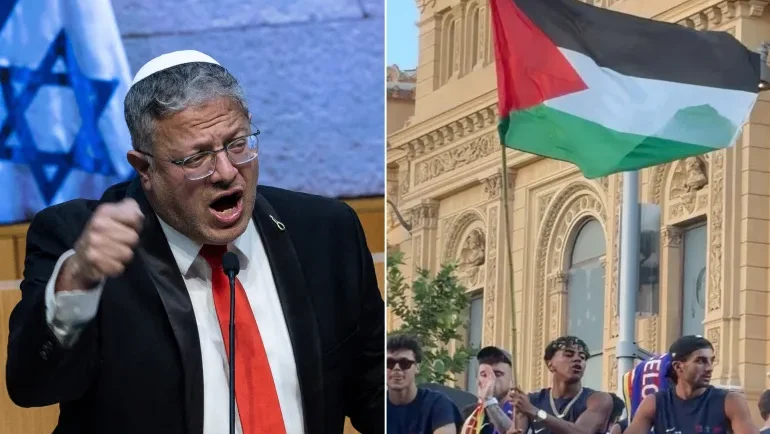 "لا تتفاجأ من كراهيتنا".. بن غفير يهاجم لامين جمال بسبب فلسطين