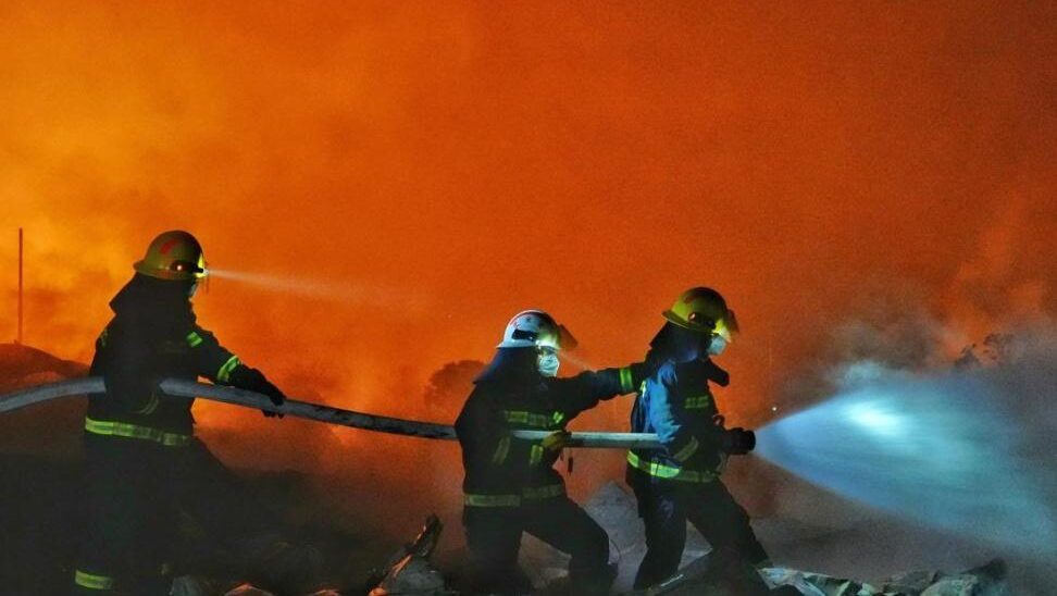 الصين: مصرع 21 شخصا جراء انفجار مصنع للألعاب النارية