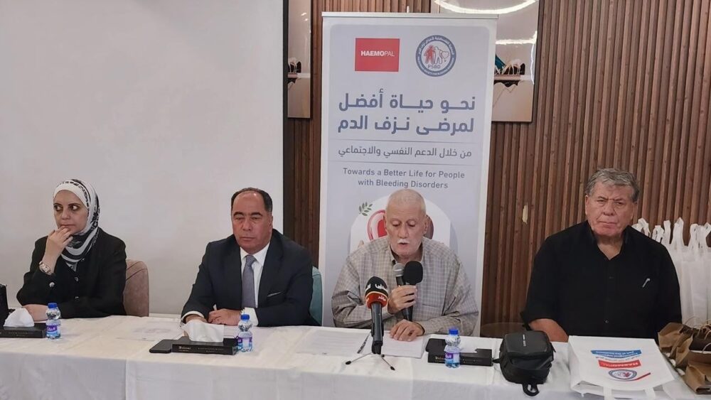الجمعية الفلسطينية لأمراض نزف الدم تطلق نداءً عاجلاً لإنقاذ المرضى