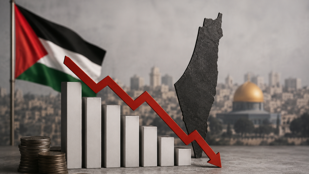 الإحصاء: تراجع الناتج المحلي الإجمالي في فلسطين بنسبة 8% خلال الربع الأول من عام 2026