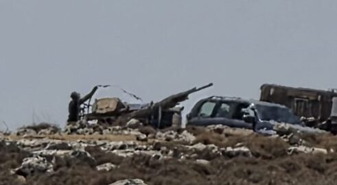 مستوطنون يقيمون بؤرة استيطانية قرب جبع شمال شرق القدس