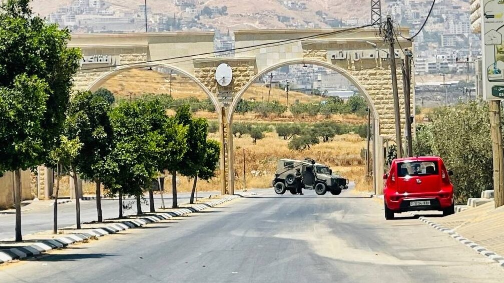 إصابتان برصاص الاحتلال في بلدة بيت فوريك شرق نابلس