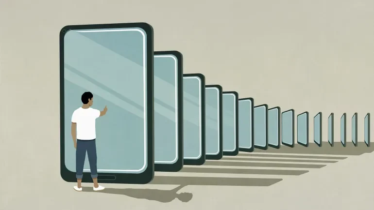 العين والرقبة والدماغ.. الكلفة الخفية لإدمان الهواتف الذكية