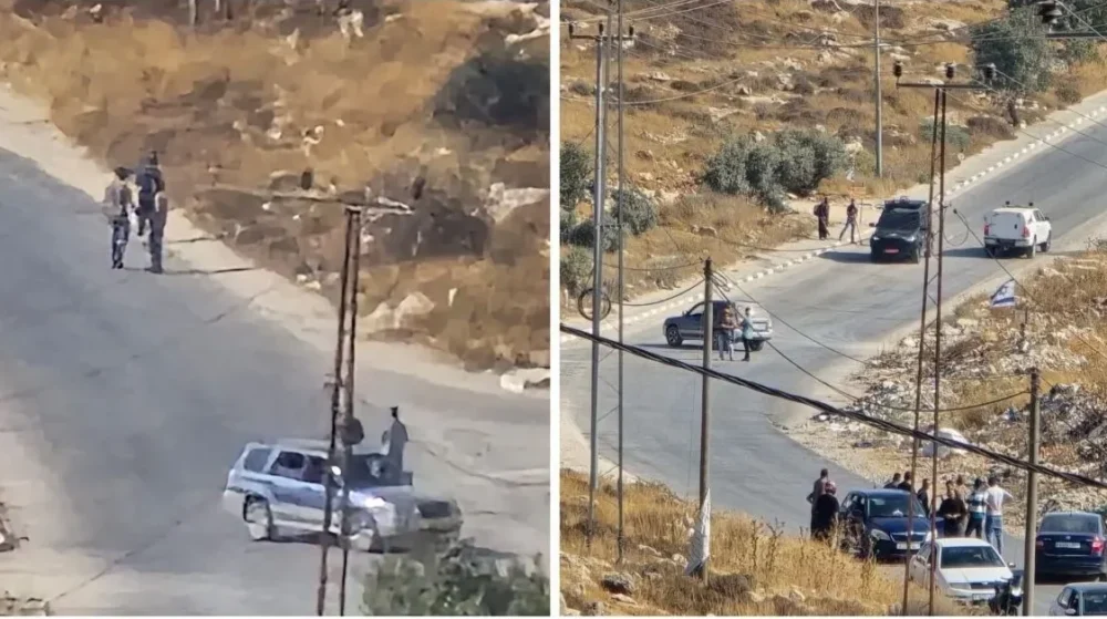 إصابة فلسطينيين بينهما فتاة برصاص مستوطنين في سعير