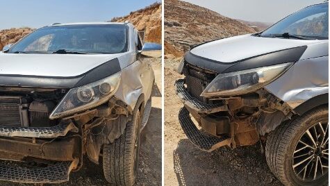 مستوطنون يعتدون على مركبة شرق دير دبوان ويحاولون الاستيلاء عليها
