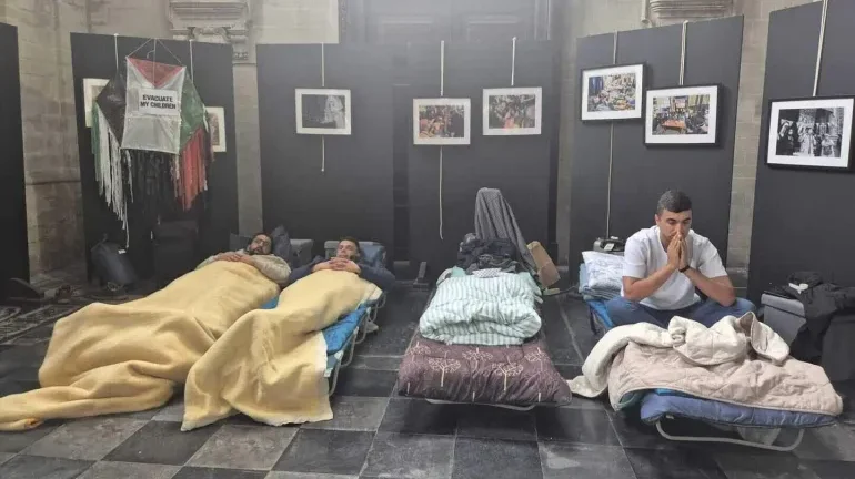 تأشيرات صورية.. إضراب جوع في بروكسل لإنقاذ عائلات فلسطينية عالقة بغزة