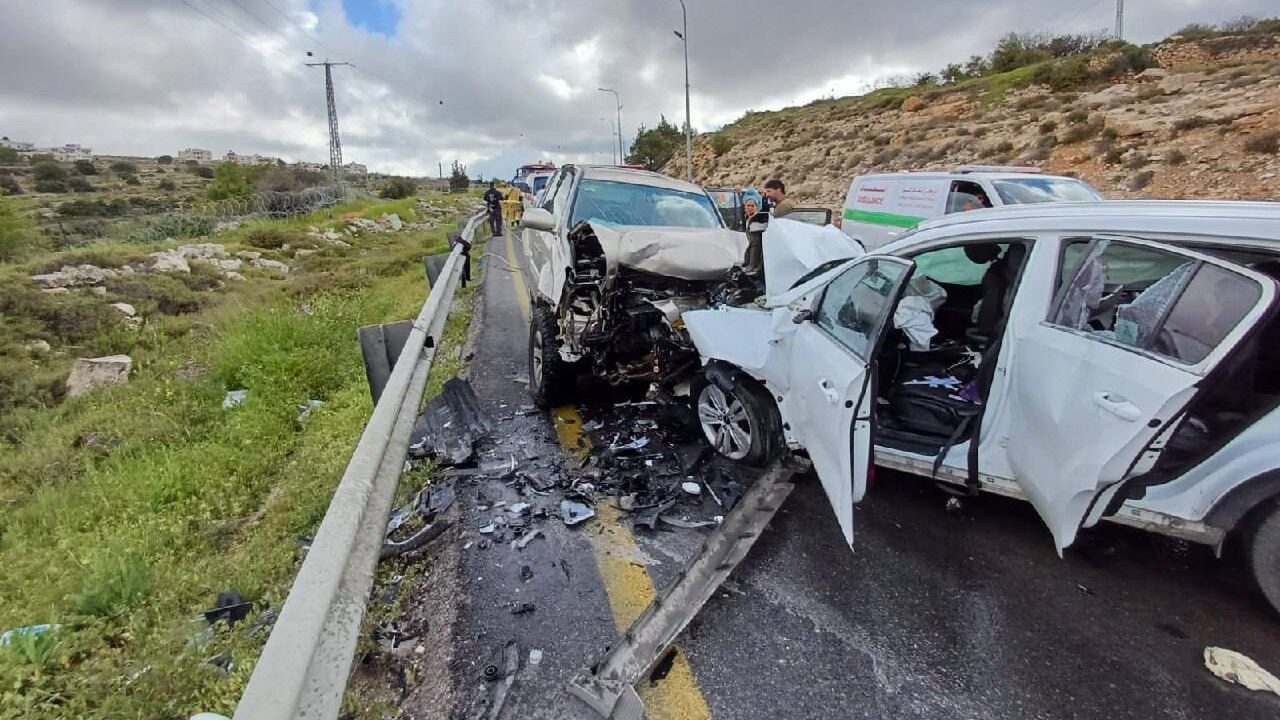 88 ألف حادث طرق في الضفة خلال 6 سنوات.. و64 ألف مصاب